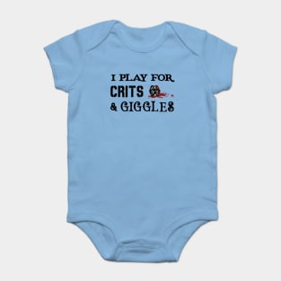Crits and Giggles - Light Baby Bodysuit